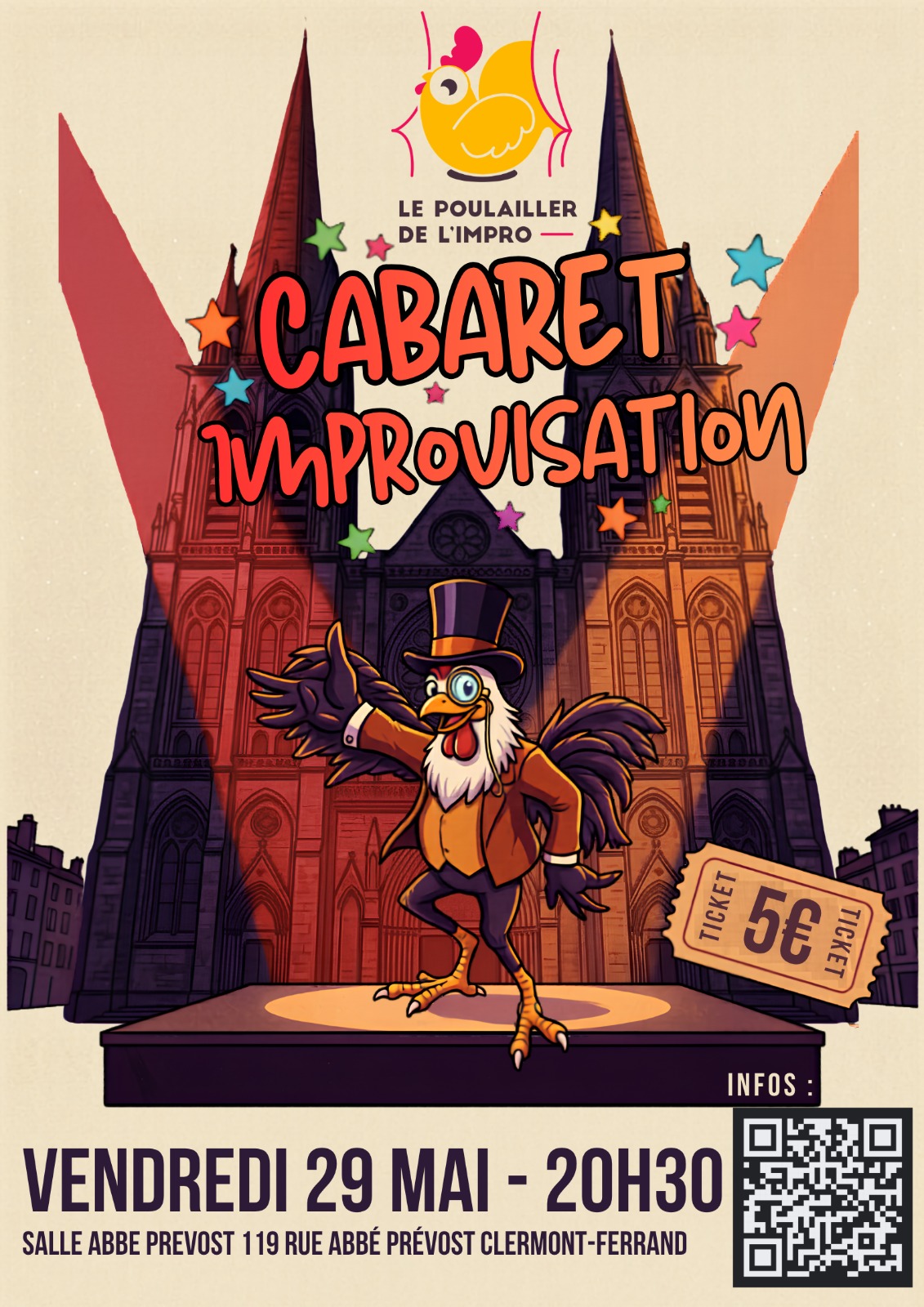 Affiche du spectacle 'Cabaret'