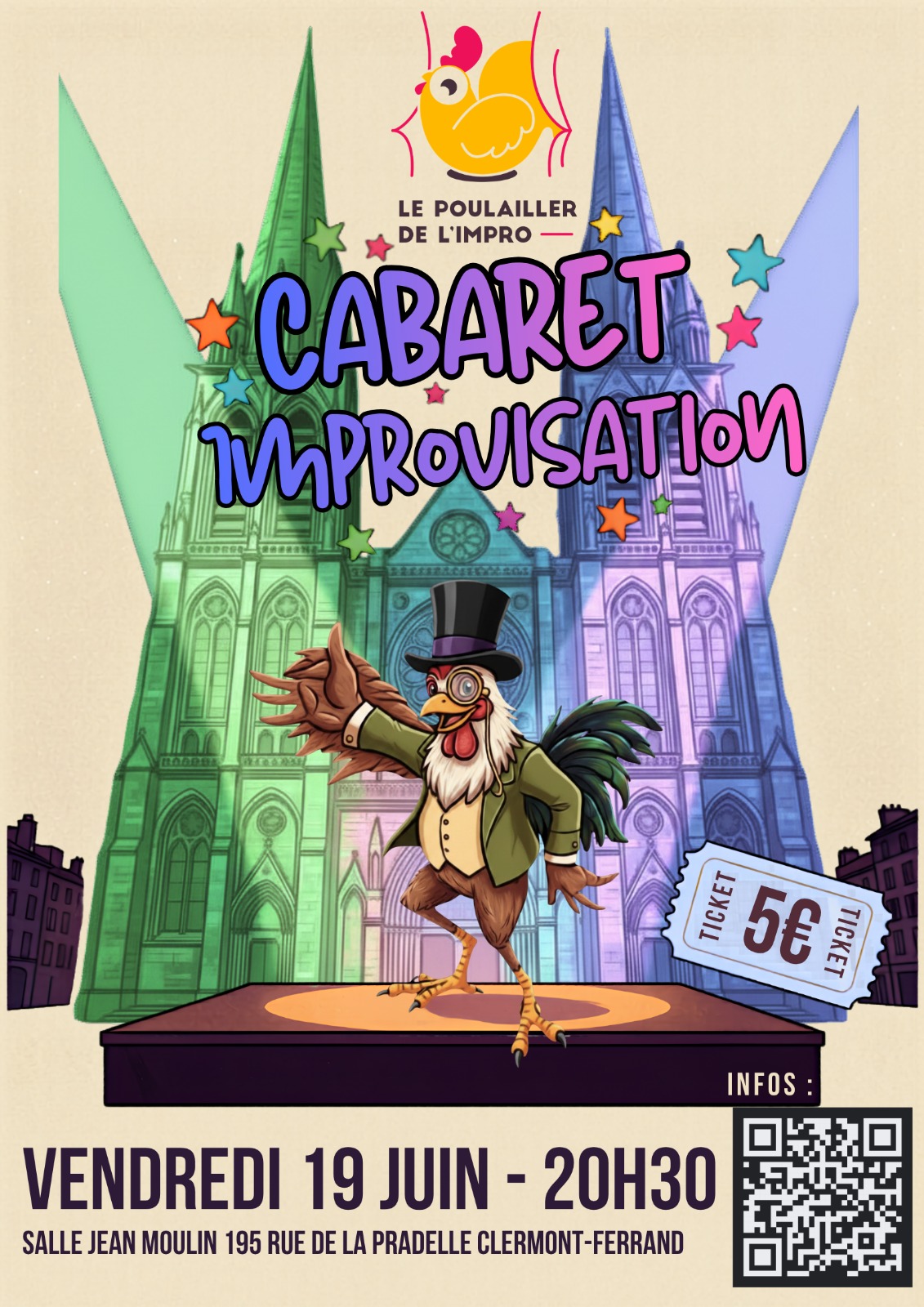 Affiche du spectacle 'Cabaret'